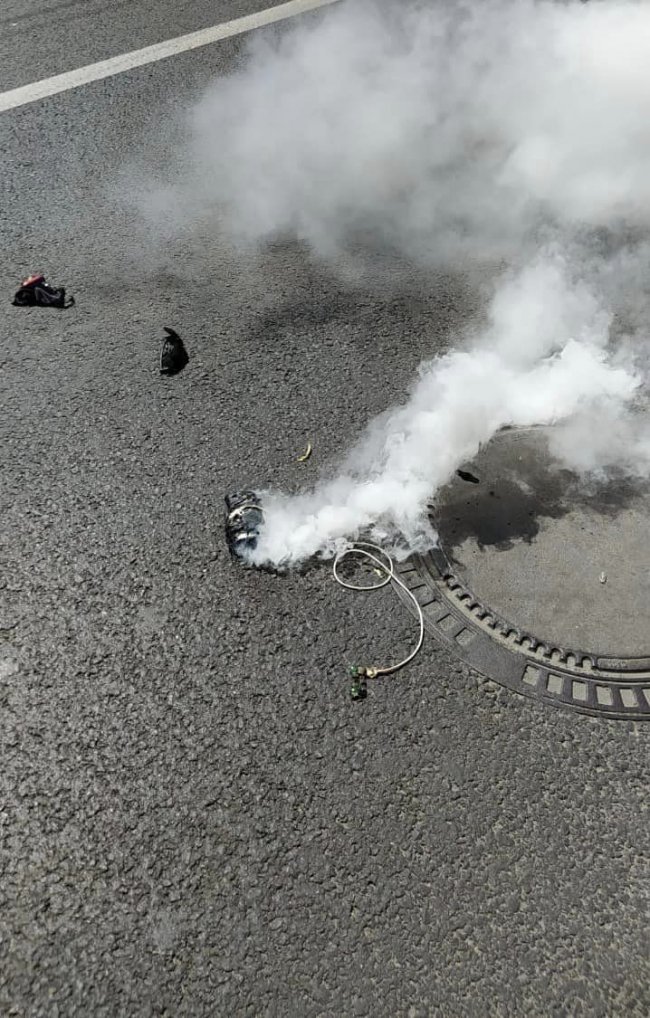 У Луцьку в автомобілі загорівся павербанк