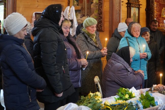 У Володимирі попрощалися зі штаб-сержантом Олександром Новосадом. ФОТО