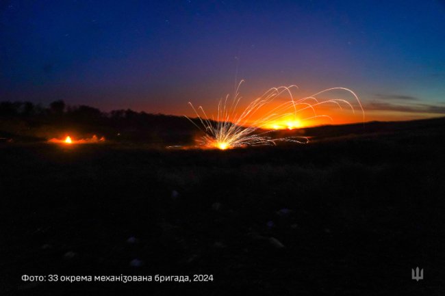 Полум’яні ночі Донбасу: окупанти відчули всю нищівну міць артилерійського удару українських воїнів . ФОТО