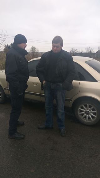 Під Луцьком затримали п'яного екс-міліціонера, який наїхав на патрульного 