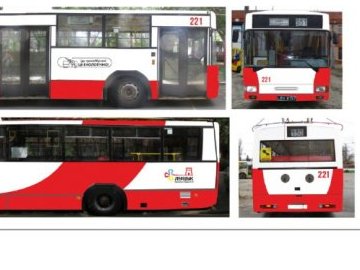 У Луцьку пофарбують та забрендують ще кілька тролейбусів