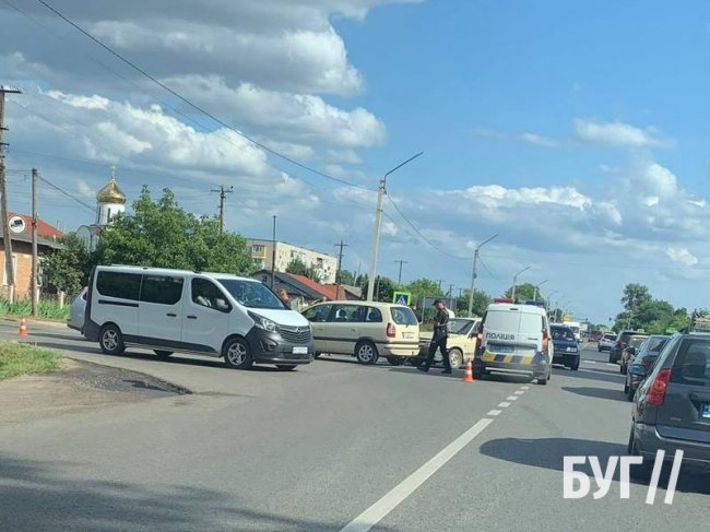 У волинському місті – аварія: ускладнений рух. ФОТО