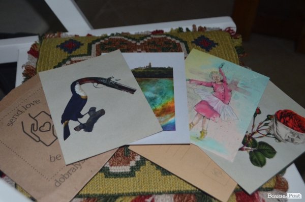 У Луцьку з'явилися «Добрі листівки», які допомагають дітям. ФОТО