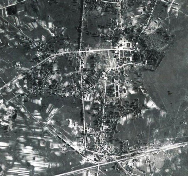 Показали фото волинських сіл, які зробили льотчики Люфтваффе у 1944 році