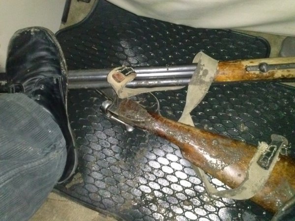 На Волині затримали браконьєрів з тушею оленя. ФОТО