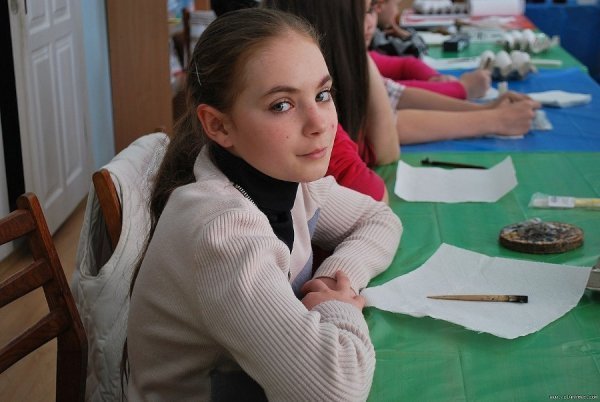 У Луцьку вчили малювати писанки. ФОТО