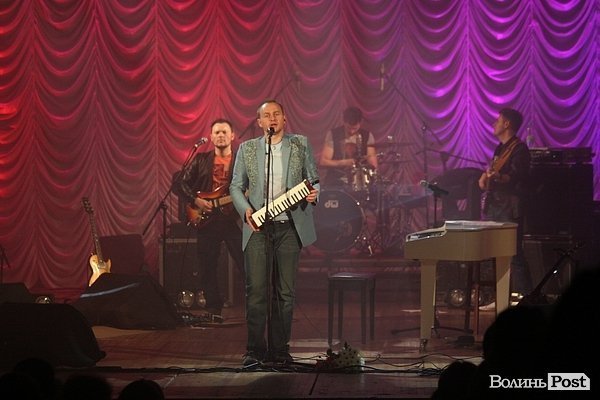 Концерт Павла Табакова у Луцьку. ФОТО