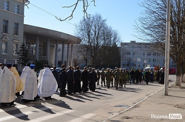 У Луцьку попрощалися із загиблим працівником СБУ. ФОТО