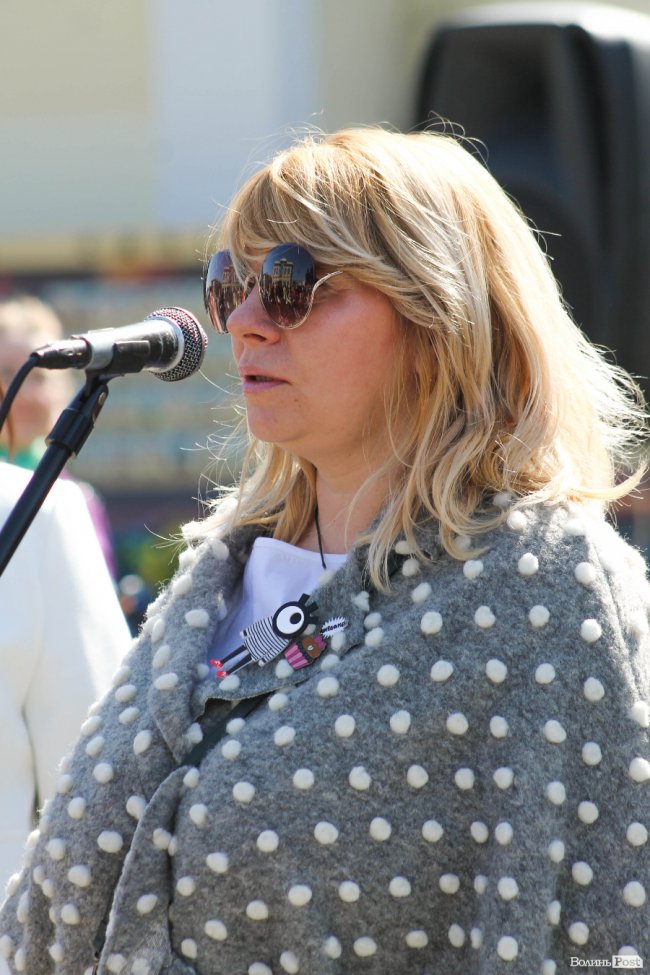 У центрі Луцька до Великодня презентували мистецькі проекти. ФОТО