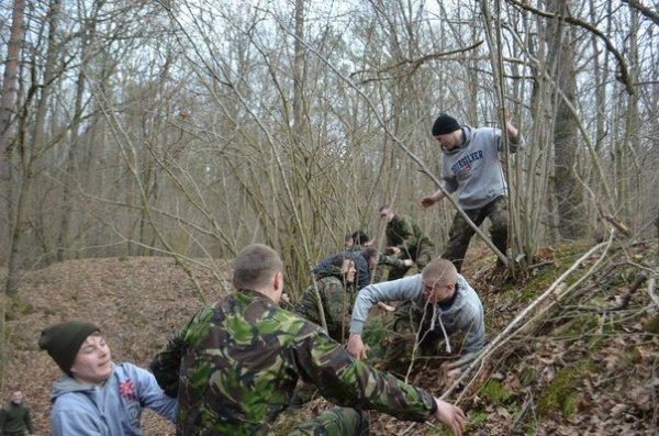 Як «Правий сектор» Волині навчався знешкоджувати «диверсантів». ФОТО