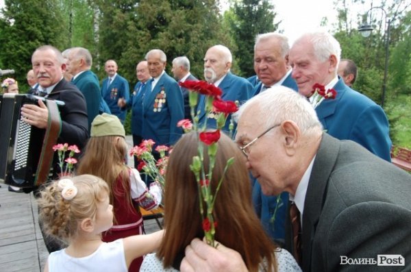 У Луцьку – святковий концерт до Дня Перемоги. ФОТО