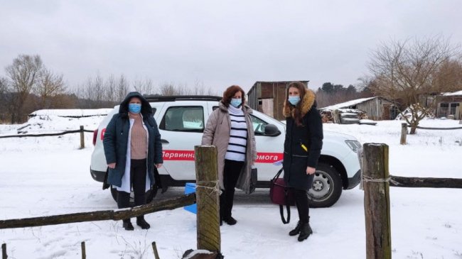 Як мобільні бригади в громаді на Волині вакцинують проти COVID-19. ФОТО. ВІДЕО