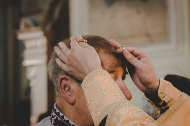 На Волині подружжя обвінчалося після 40-ка років спільного життя. ФОТО