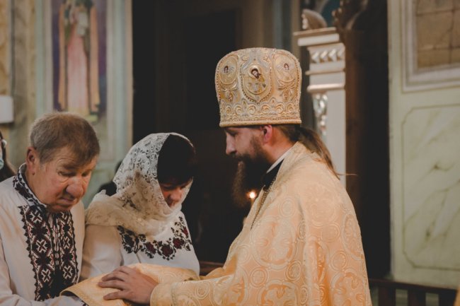 На Волині подружжя обвінчалося після 40-ка років спільного життя. ФОТО