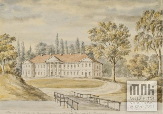 Мацеїв (сучасна назва Луків). Палац