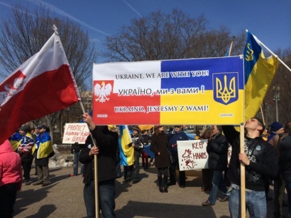 Сотні українців в Штатах вимагали від Обами рішучих дій щодо Росії. ФОТО. ВІДЕО