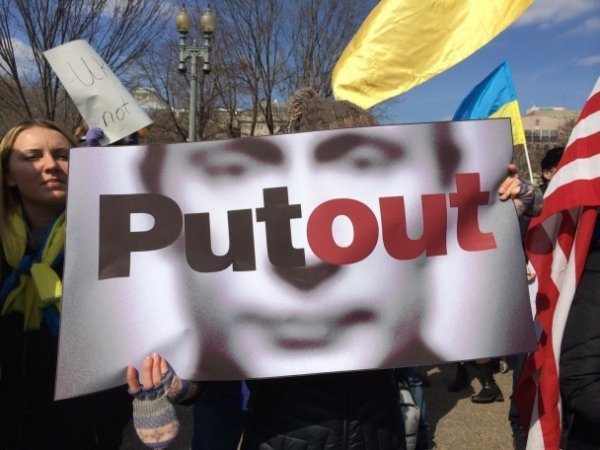 Сотні українців в Штатах вимагали від Обами рішучих дій щодо Росії. ФОТО. ВІДЕО