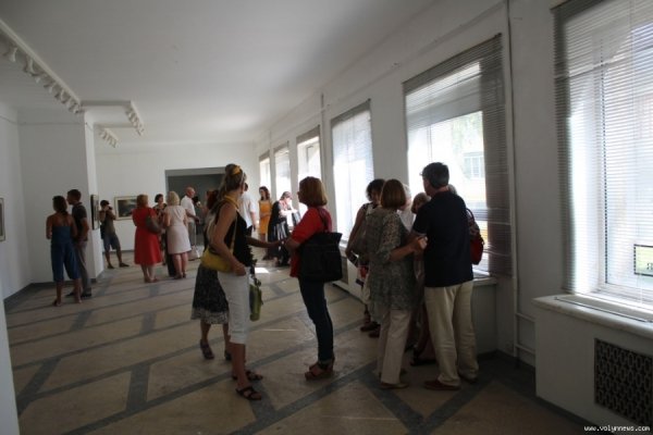 У Луцьку ‒ виставка польського художника. ФОТО