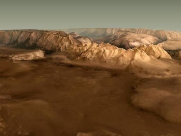 Політ над поверхнею Марса. ВІДЕО