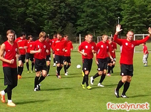 «Волинь» тренується. ФОТО