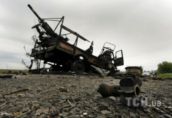Місце бойових дій під Краматорськом. ФОТО