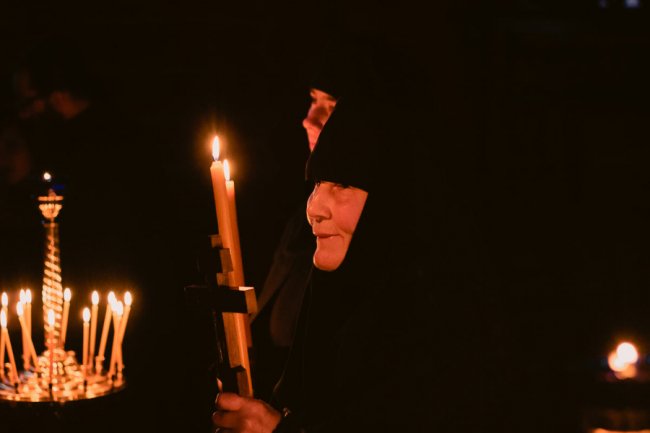 У монастирі на Волині жінка прийняла чернечий постриг. ФОТО