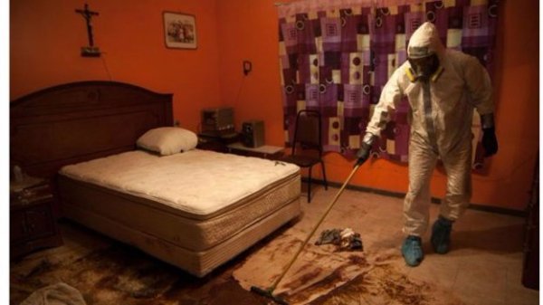 Чоловік, який прибирає кров після вбивств, поділився тонкощами своєї роботи. ФОТО