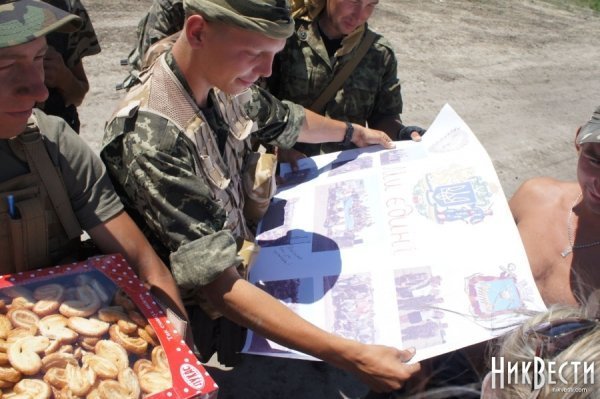 Миколаївці провідали 51-у бригаду. ФОТО. ВІДЕО