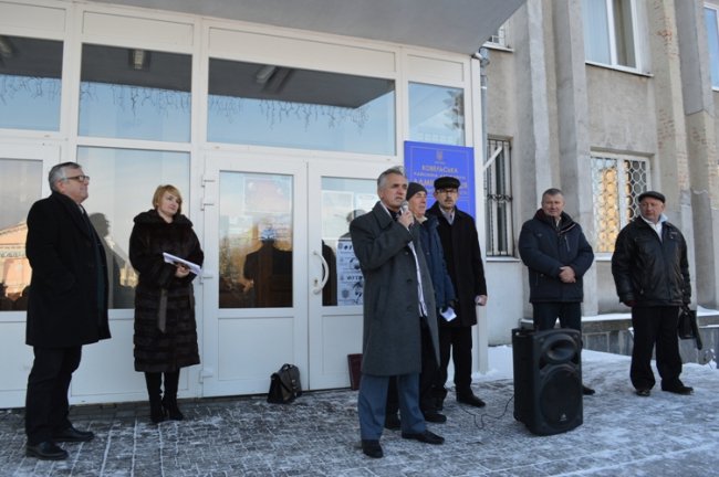 У Ковелі мітингували колишні силовики