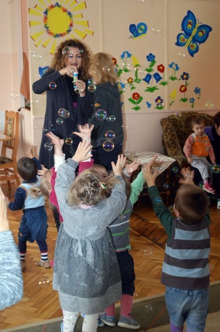 У луцькому будинку дитини влаштували свято для малюків