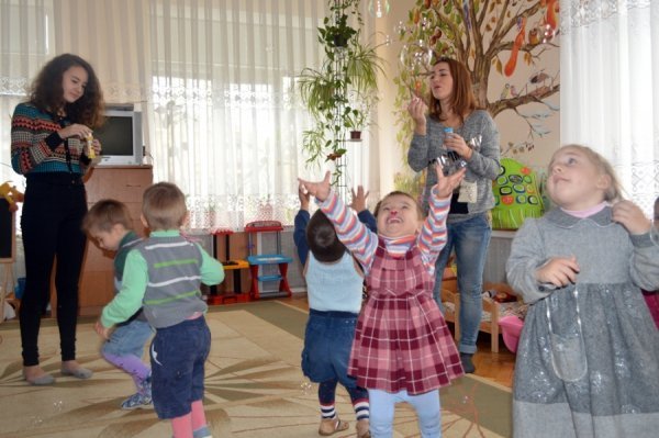 У луцькому будинку дитини влаштували свято для малюків