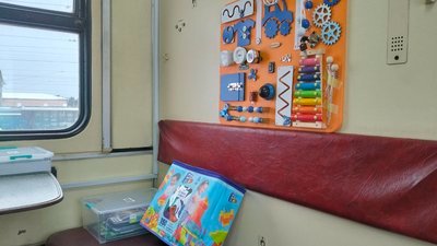 У місті на Волині з'явився «Вагон незламності». ВІДЕО