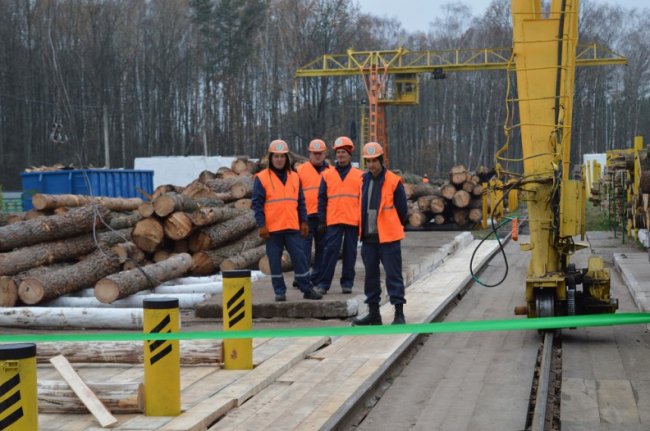 На Волині запрацювала сучасна лінія з переробки деревини. ФОТО 