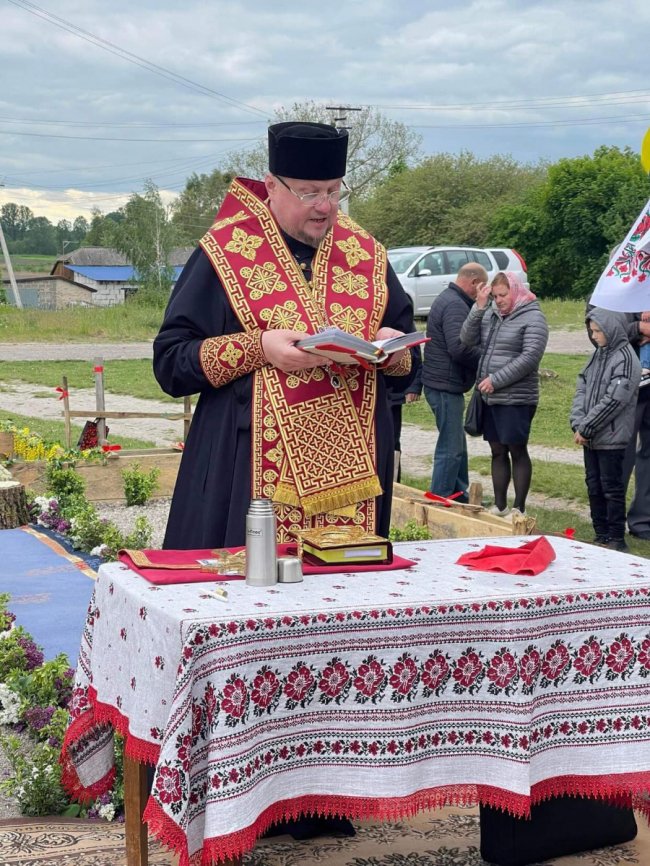 У селі на Волині будують новий храм. ФОТО