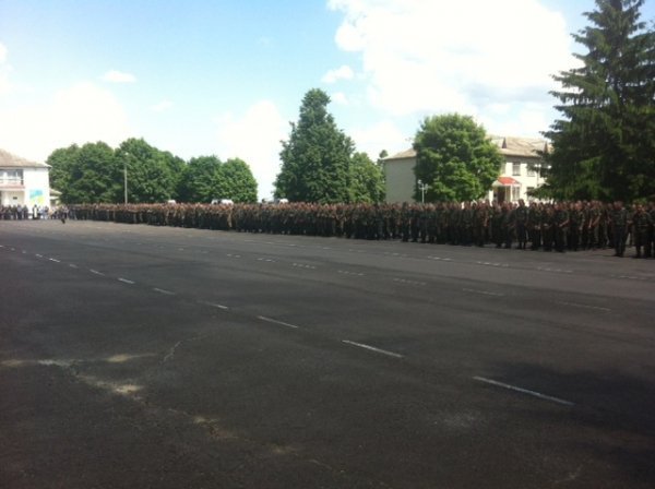 Фото з рівненського полігону