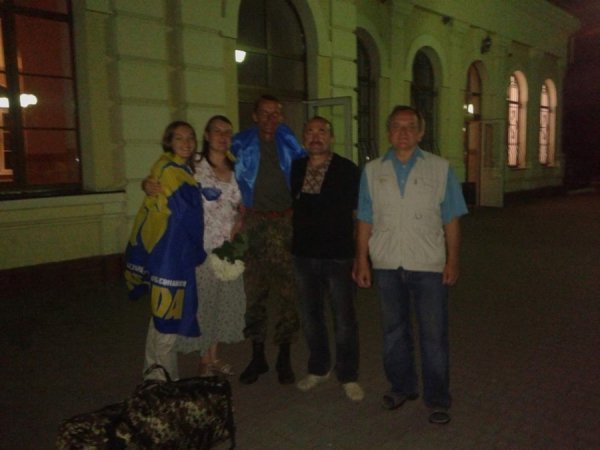 Герой з Володимира повернувся із війни додому. ФОТО