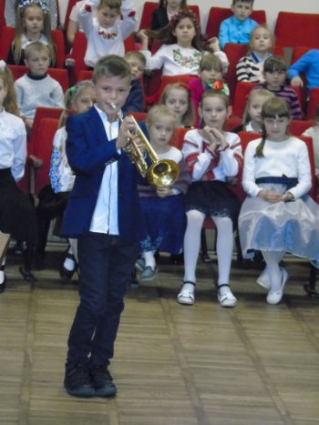 У одній із музичних шкіл Луцька відбулося свято першокласника. ФОТО