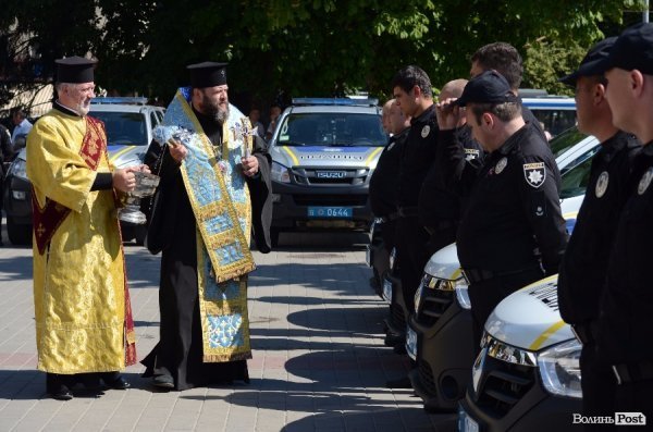 В Луцьку презентували групи реагування патрульної поліції. ФОТОРЕПОРТАЖ
