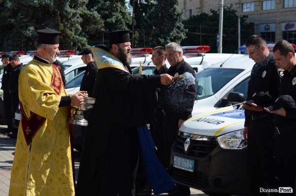 В Луцьку презентували групи реагування патрульної поліції. ФОТОРЕПОРТАЖ