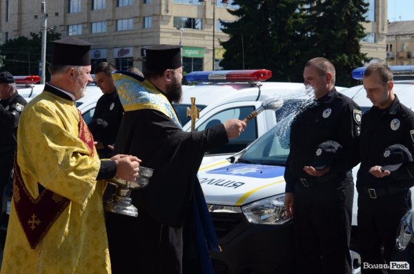 В Луцьку презентували групи реагування патрульної поліції. ФОТОРЕПОРТАЖ