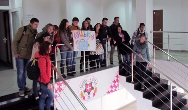 Луцьк відвідали студенти-учасники руху «Твоя Країна». ФОТО