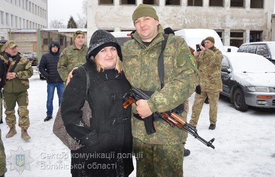 Рота «Світязь» вирушила на Схід