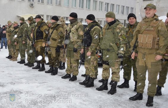 Рота «Світязь» вирушила на Схід