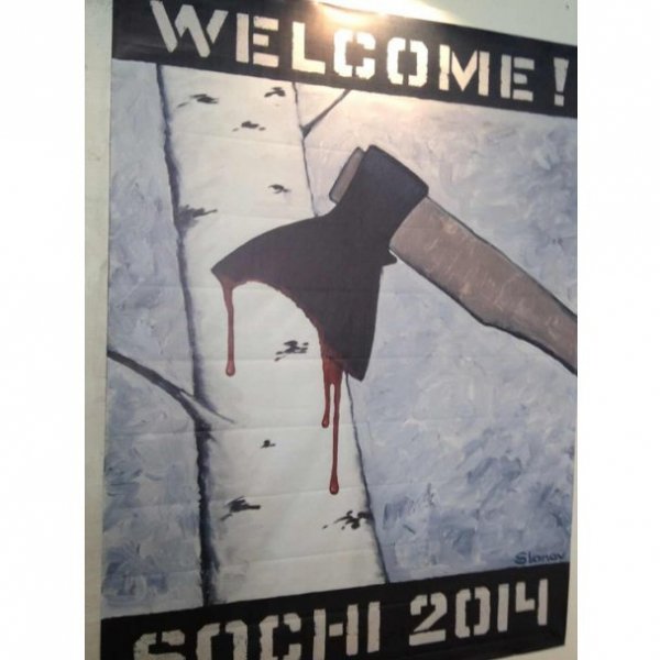 У Росії ‒ скандал через карикатури на Олімпіаду. ФОТО