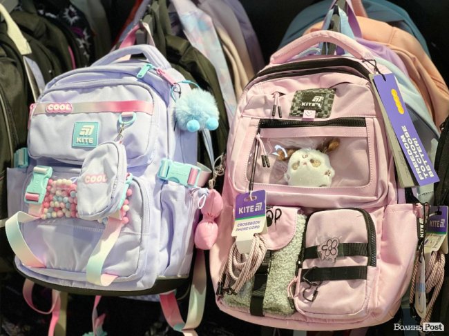 Рюкзаки, канцелярія та багато акцій: де у Луцьку зібрати дитину до школи