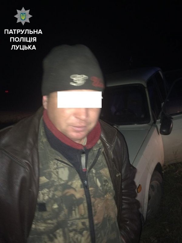 На волинській трасі спіймали потенційного водія-вбивцю. ФОТО