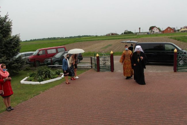 Владика Михаїл відвідав волинське село. ФОТО