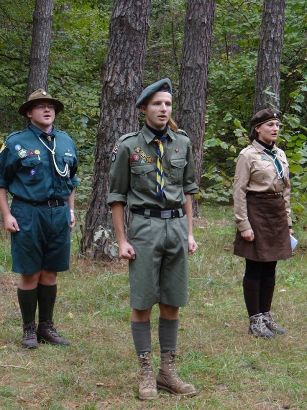 Як луцькі пластуни закривали таборовий сезон. ФОТО