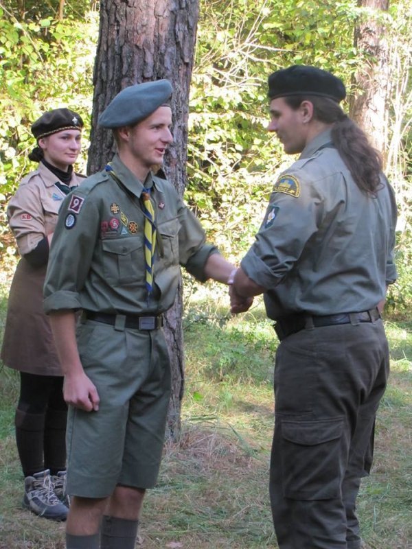 Як луцькі пластуни закривали таборовий сезон. ФОТО