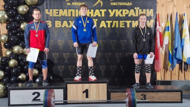 Чемпіонат України з важкої атлетики у Луцьку: двоє волинян здобули 5 медалей